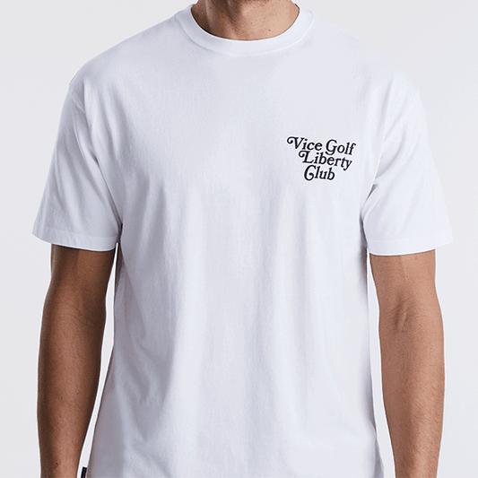 VICE Liberty Club Tee White