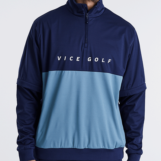 VICE Vengeance Hybrid Windshirt Navy / Smoke Blue