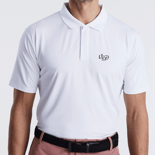 VICE Pro Plus Polo White