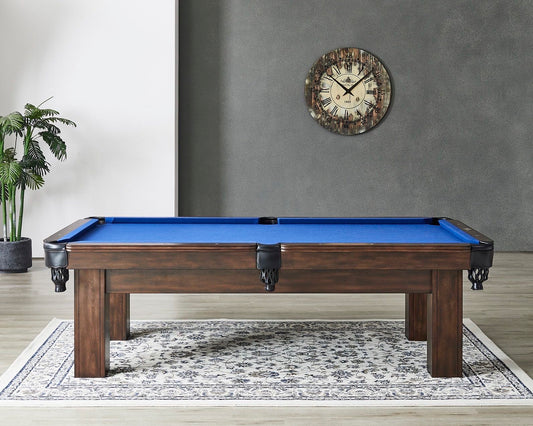 Beringer Trident 8′ Solid Wood Slate Pool Table