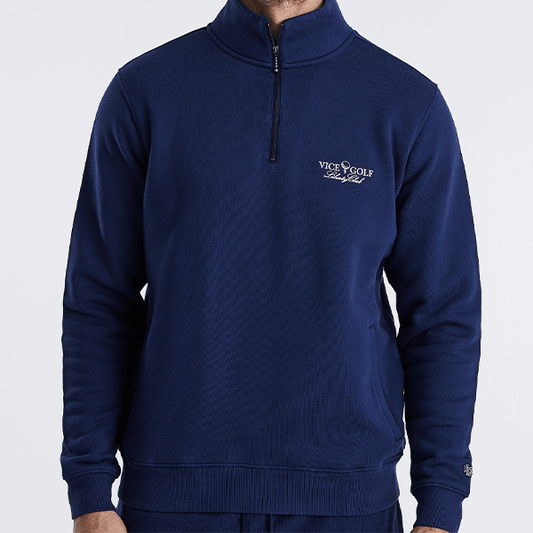 VICE Liberty Club Half-Zip Navy