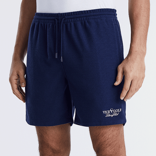 VICE Liberty Club Waffle Shorts Navy